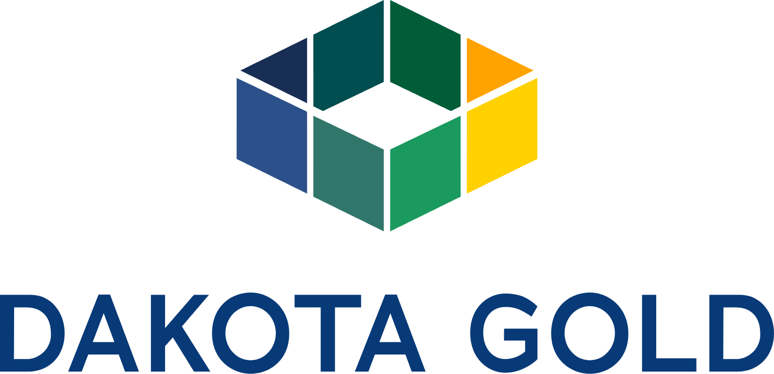Dakota Gold logo large (transparent PNG)