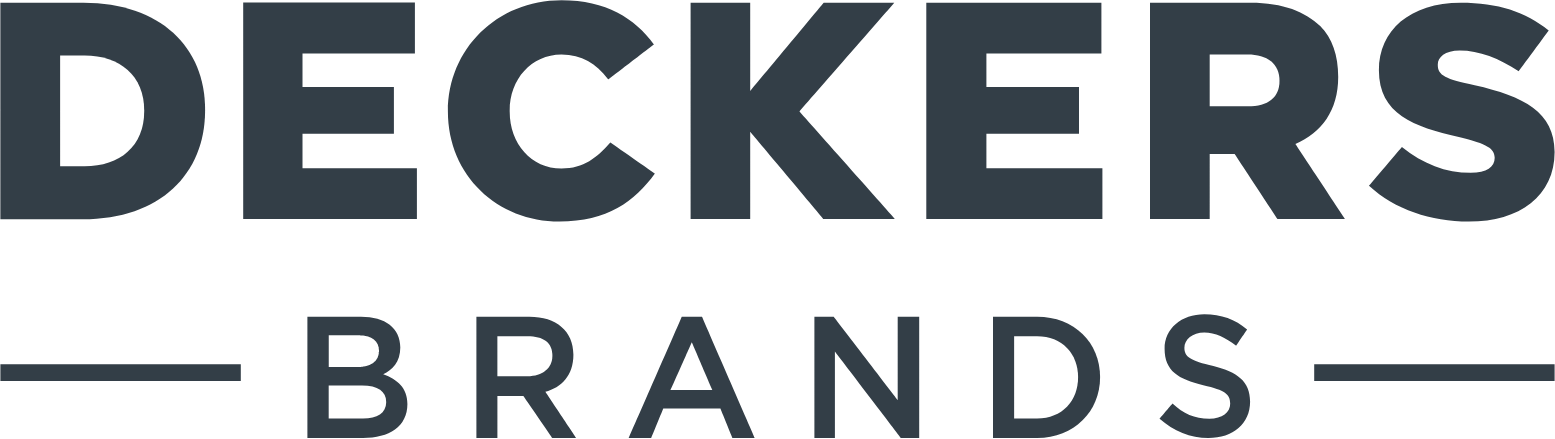 Deckers Brands logo large (transparent PNG)