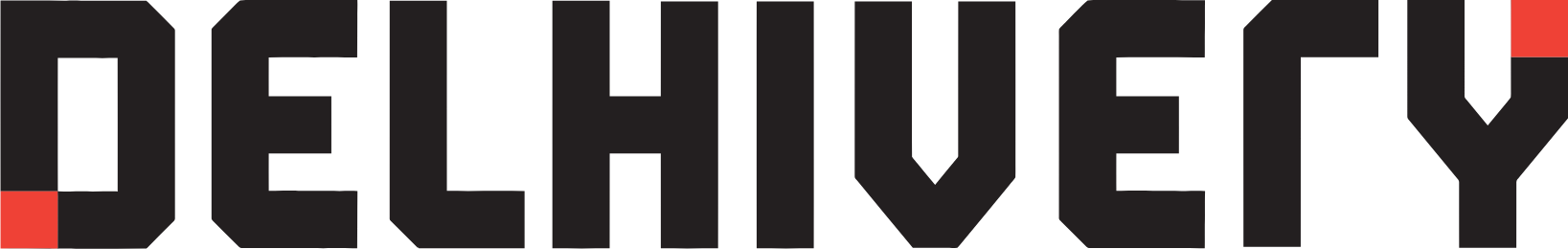 Delhivery logo large (transparent PNG)