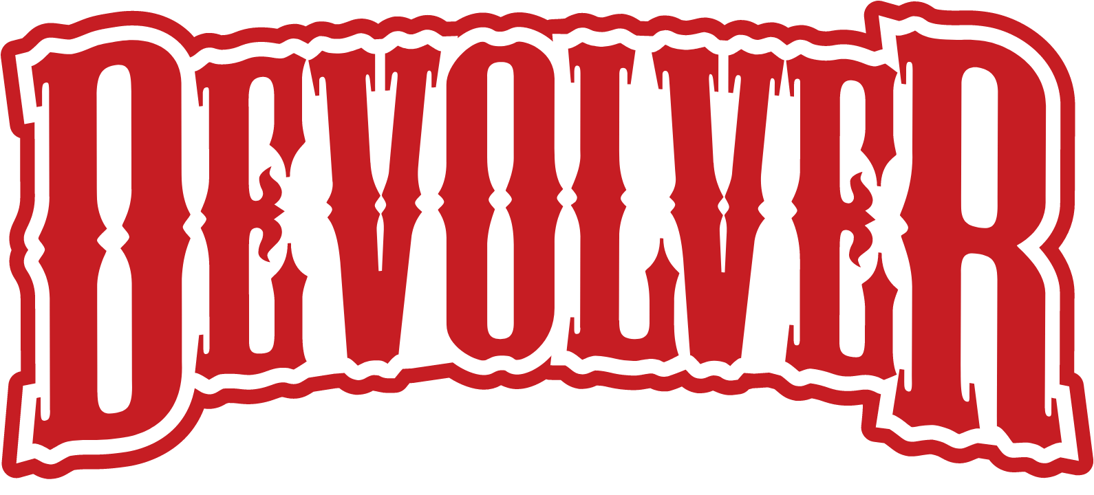 Devolver Digital logo large for dark backgrounds (transparent PNG)