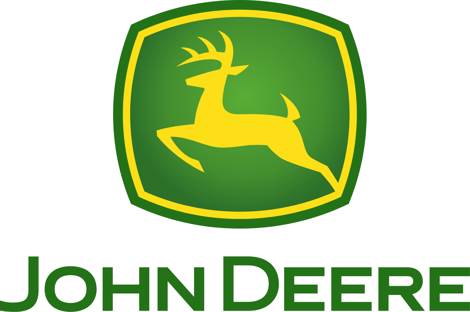 Deere & Company logo large (transparent PNG)