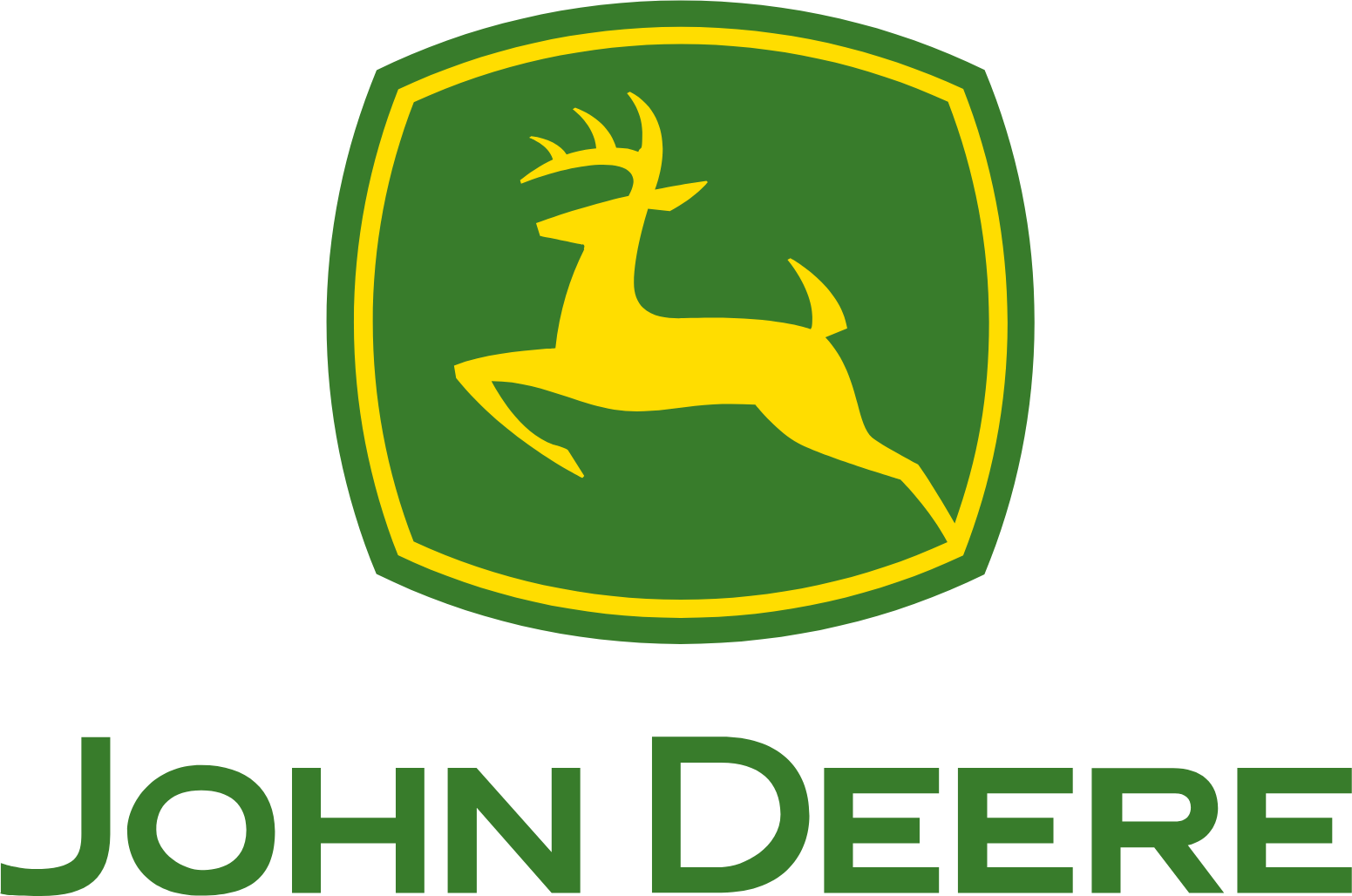 Deere & Company (John Deere) logo large (transparent PNG)