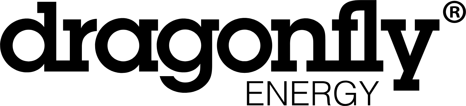 Dragonfly Energy logo in transparent PNG and vectorized SVG formats