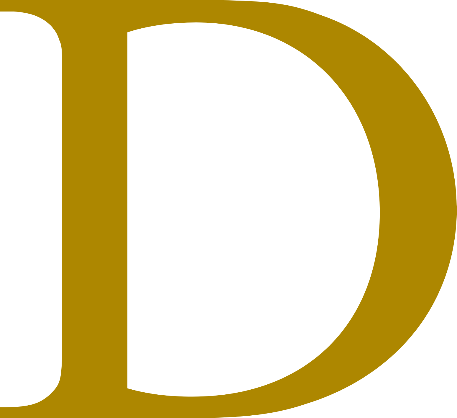 Delegat logo on a dark background (transparent PNG)