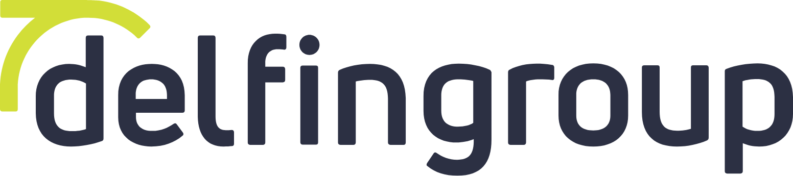 DelfinGroup AS logo large (transparent PNG)