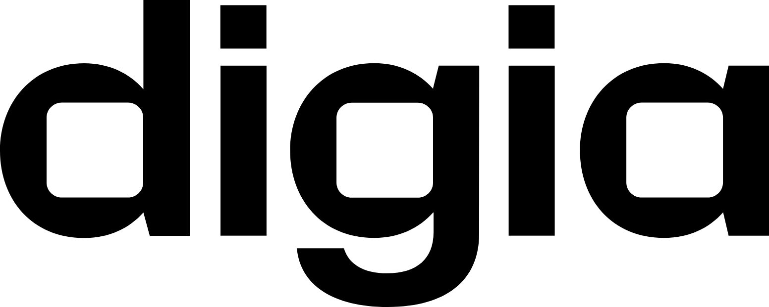 Digia Oyj logo large (transparent PNG)