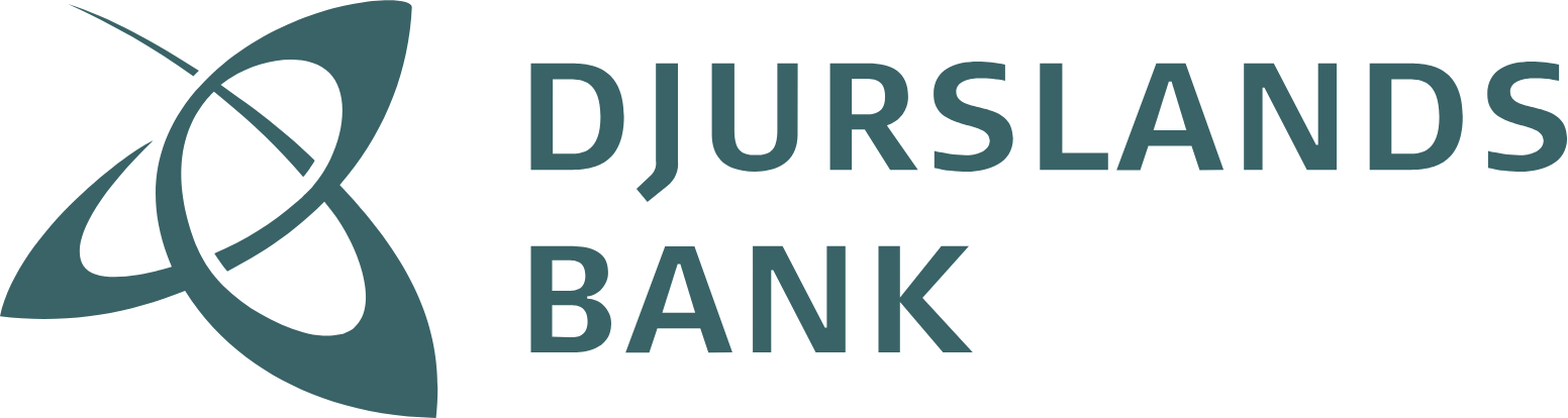 Djurslands Bank A/S logo large (transparent PNG)