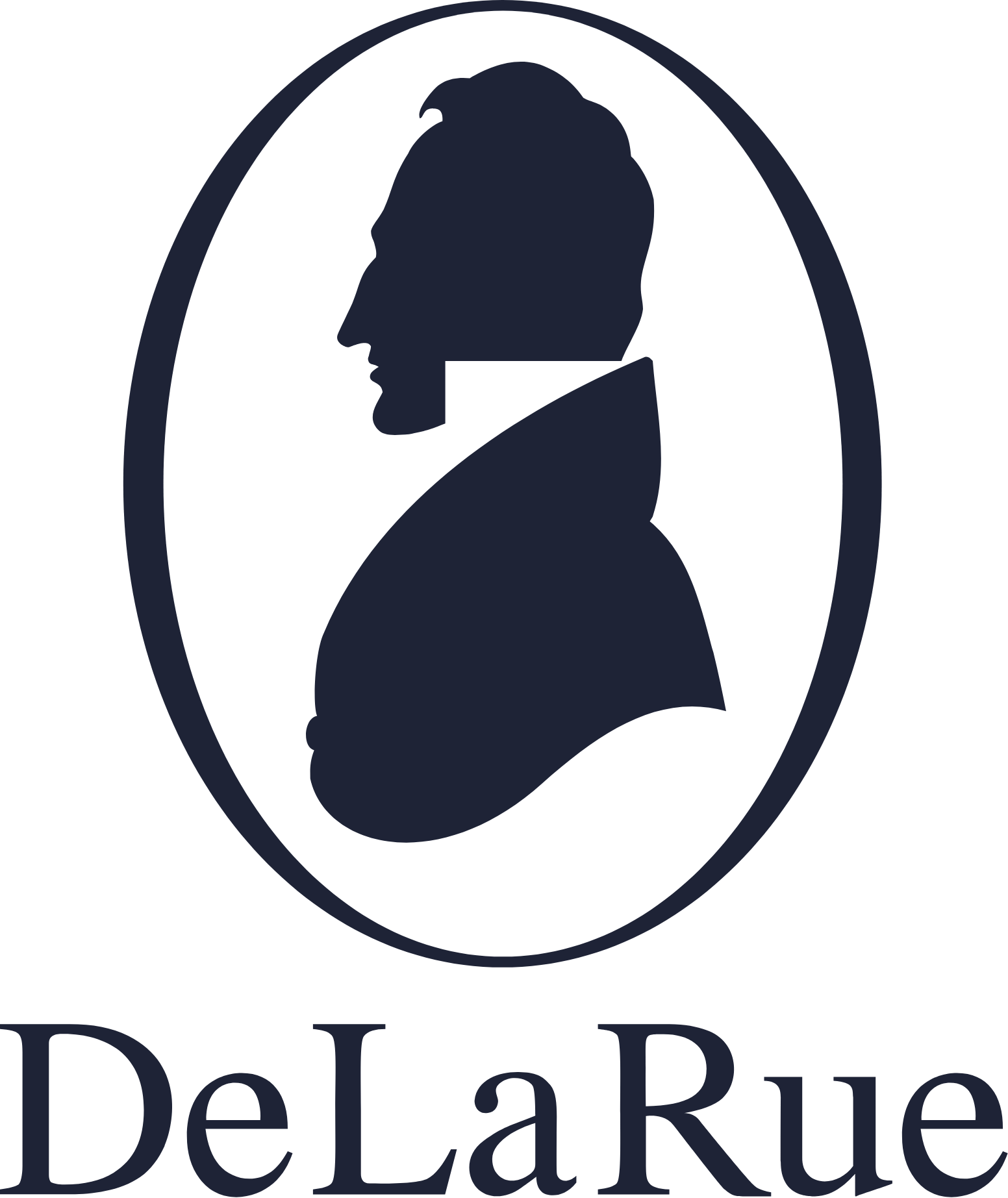 De La Rue logo large (transparent PNG)