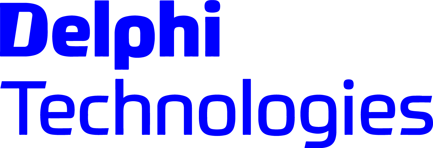 Delphi Technologies
 logo large (transparent PNG)