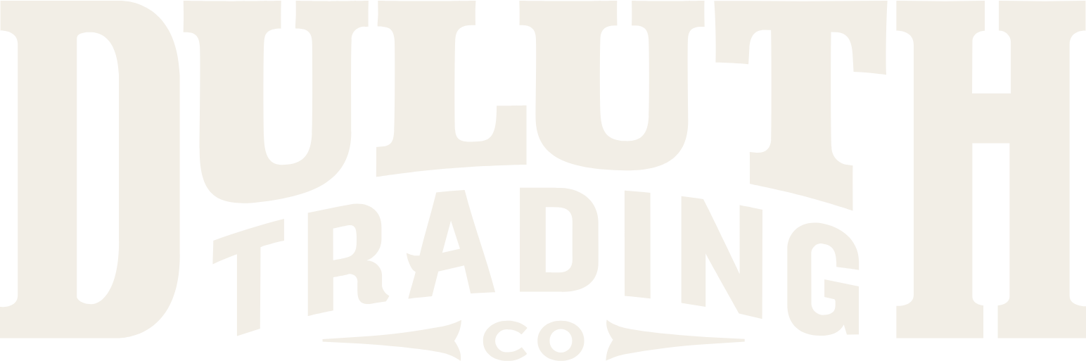 Duluth Holdings logo grand pour les fonds sombres (PNG transparent)