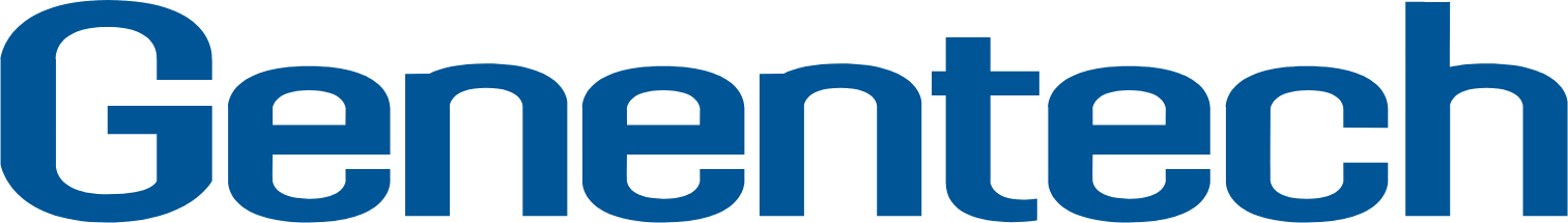 Genentech logo large (transparent PNG)