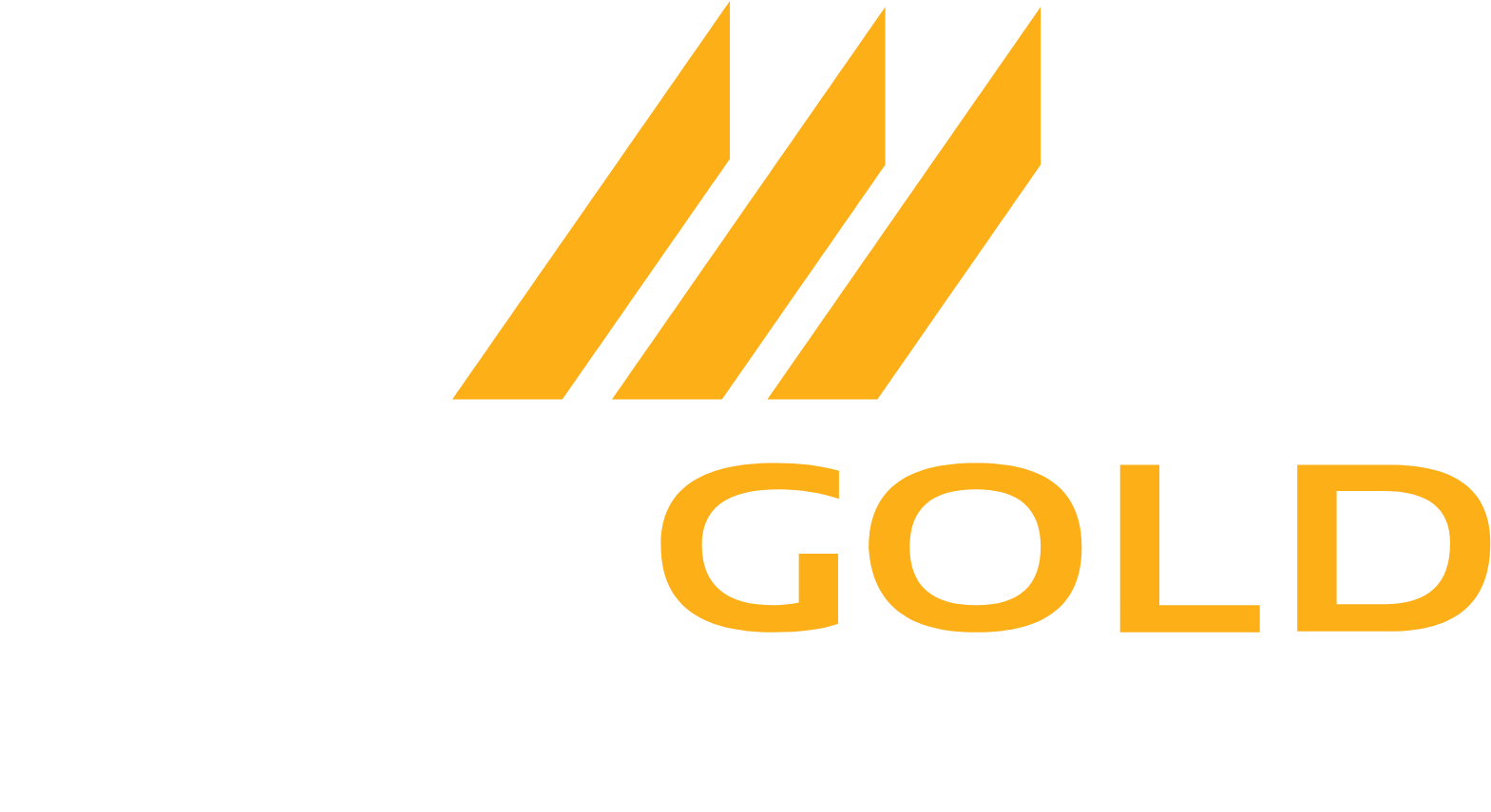 DRDGOLD Logo groß für dunkle Hintergründe (transparentes PNG)