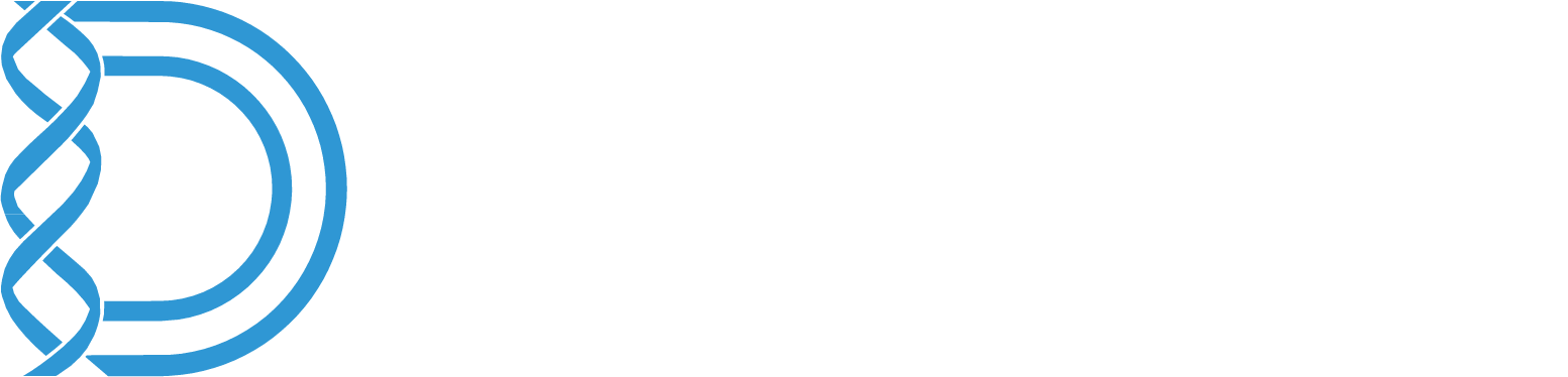 Design Therapeutics logo large for dark backgrounds (transparent PNG)