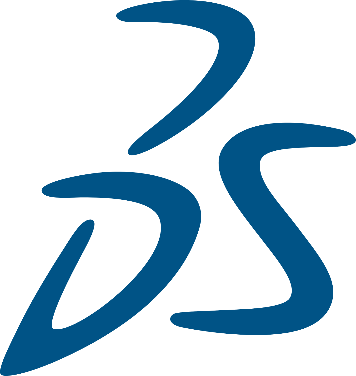 Dassault Systèmes logo (PNG transparent)