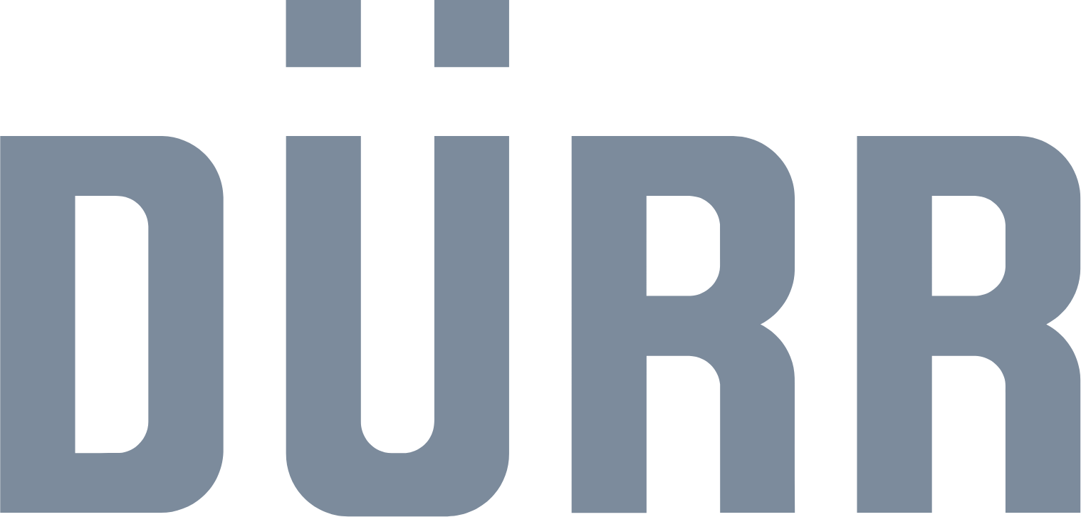 Dürr Logo (transparentes PNG)