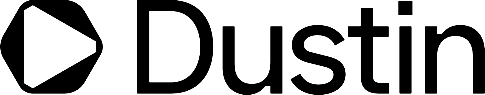 Dustin Group logo large (transparent PNG)