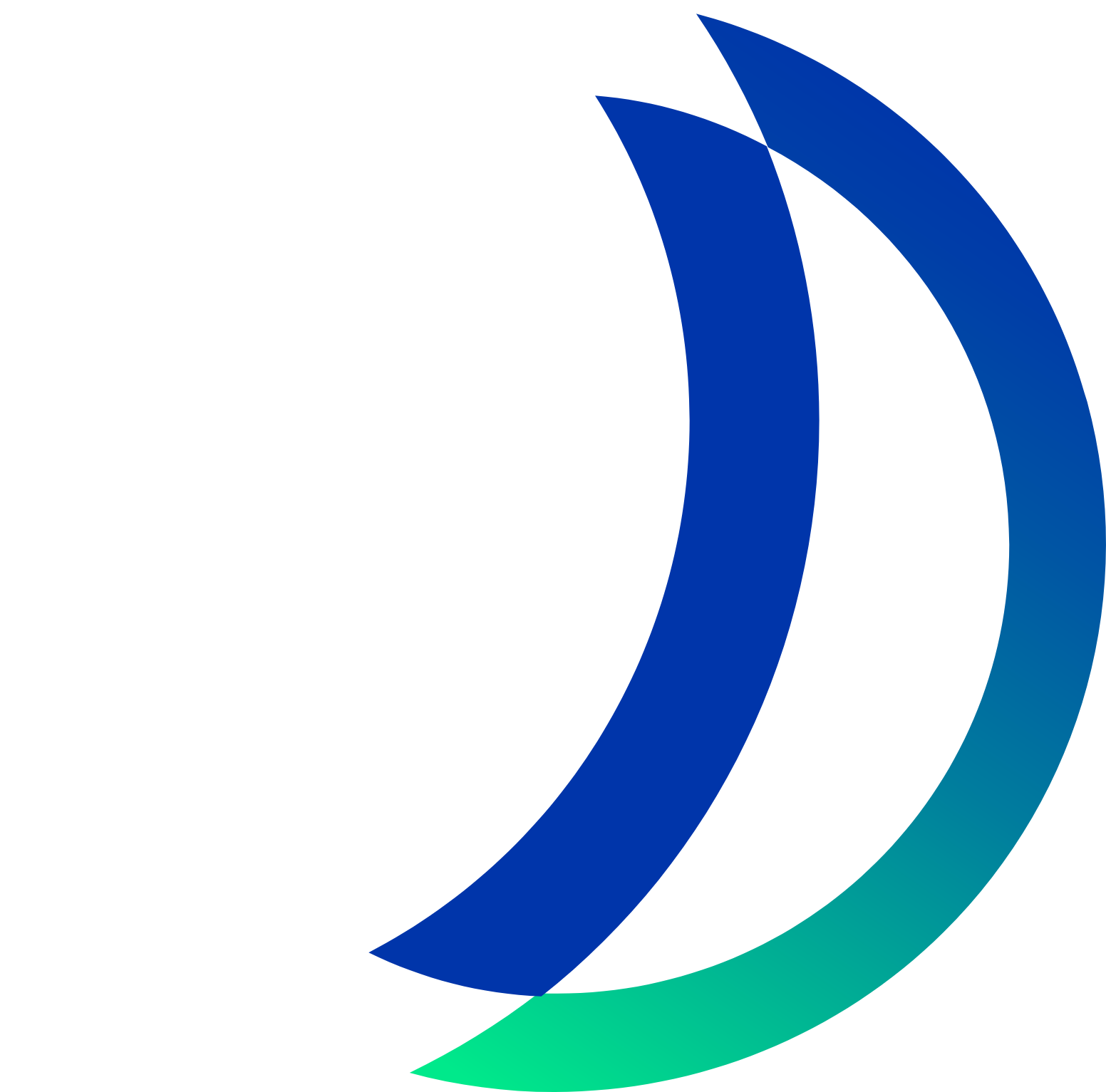 Datavault AI Logo für dunkle Hintergründe (transparentes PNG)