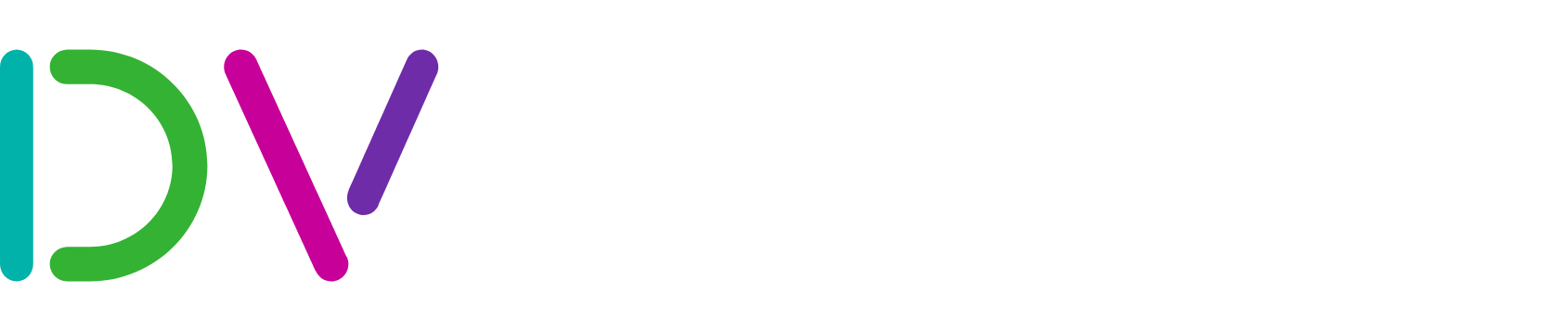 DoubleVerify logo large for dark backgrounds (transparent PNG)
