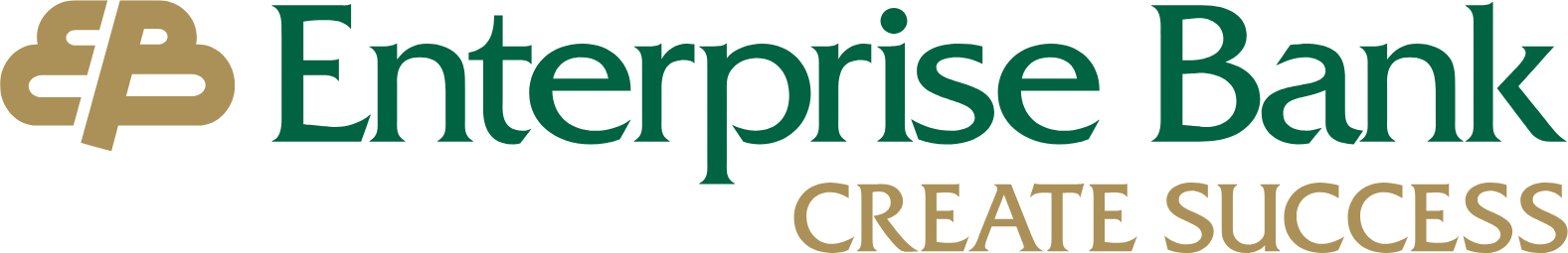 Enterprise Bancorp logo in transparent PNG format