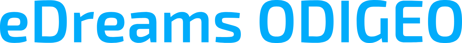 eDreams ODIGEO logo large (transparent PNG)