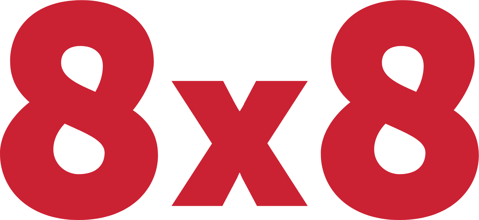 8x8
 logo (transparent PNG)