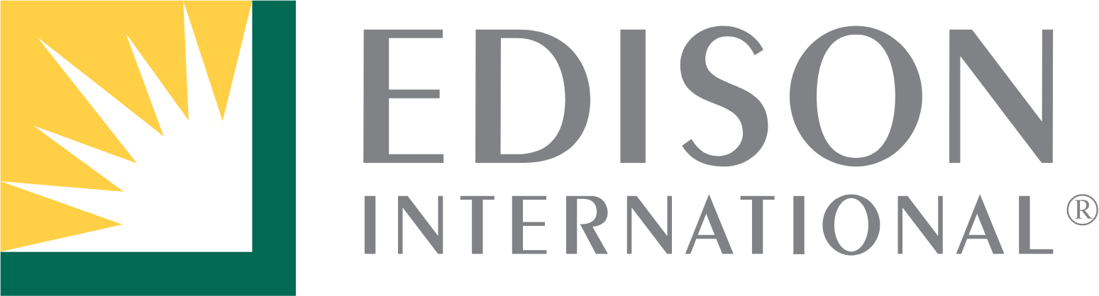 Edison International
 logo large (transparent PNG)