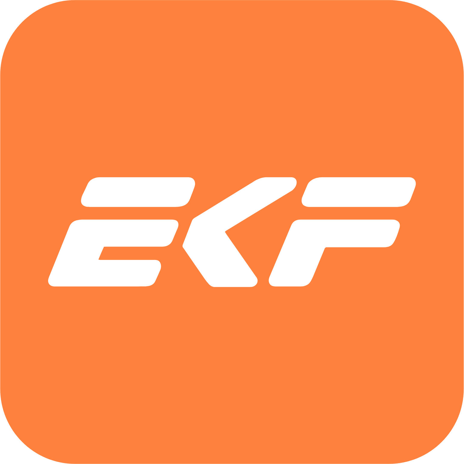 EKF Diagnostics Logo (transparentes PNG)