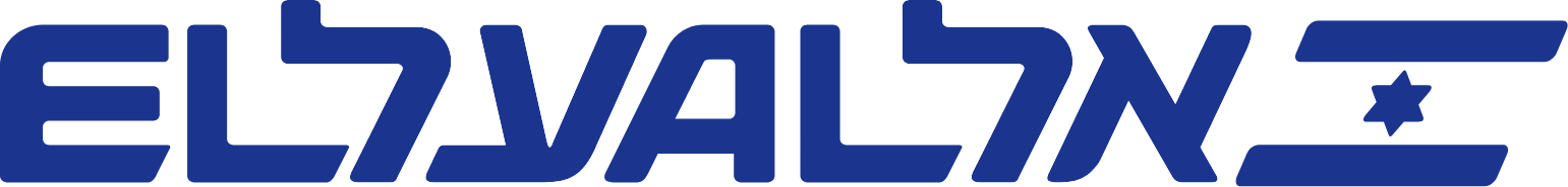 El Al Israel Airlines logo large (transparent PNG)