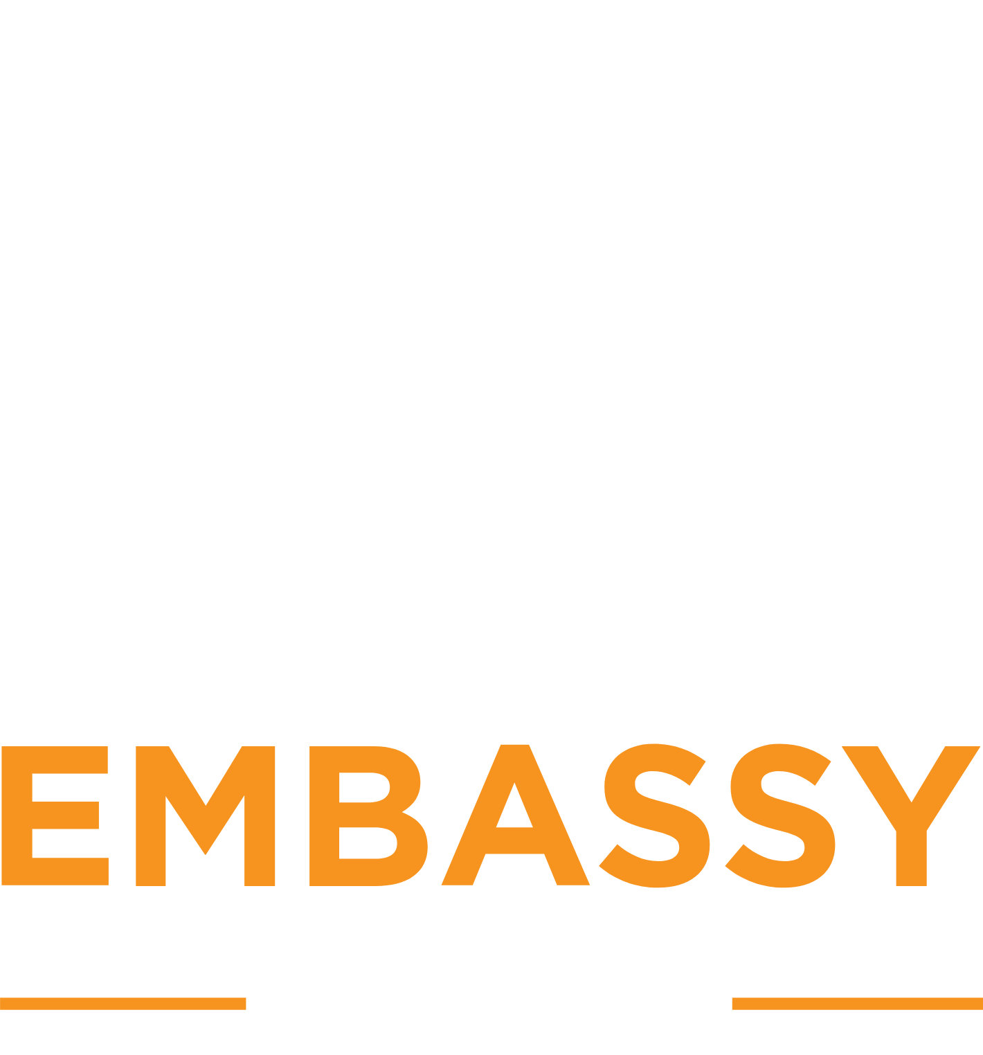 Embassy Office Parks REIT Logo groß für dunkle Hintergründe (transparentes PNG)