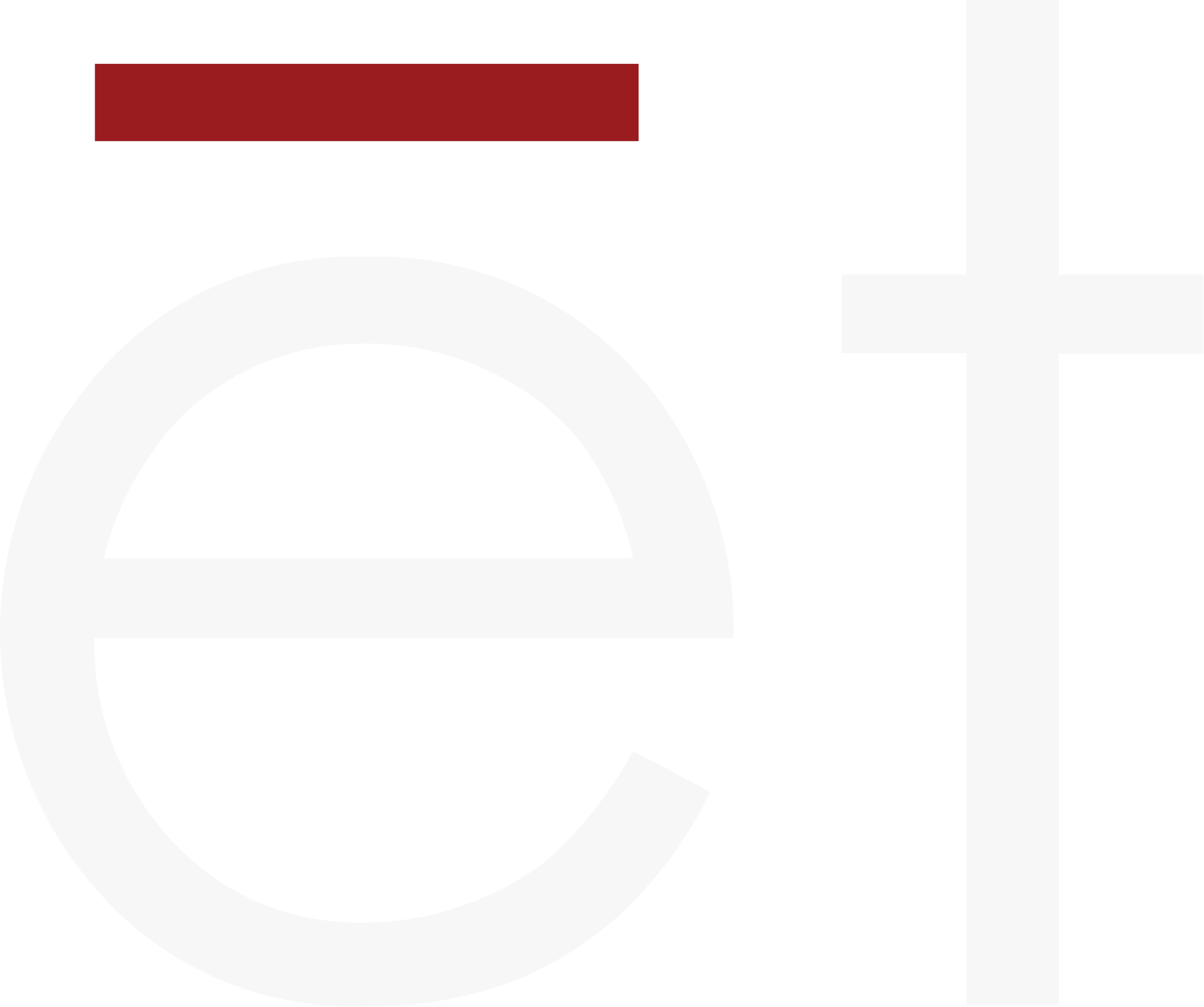 Ethos Watches logo pour fonds sombres (PNG transparent)