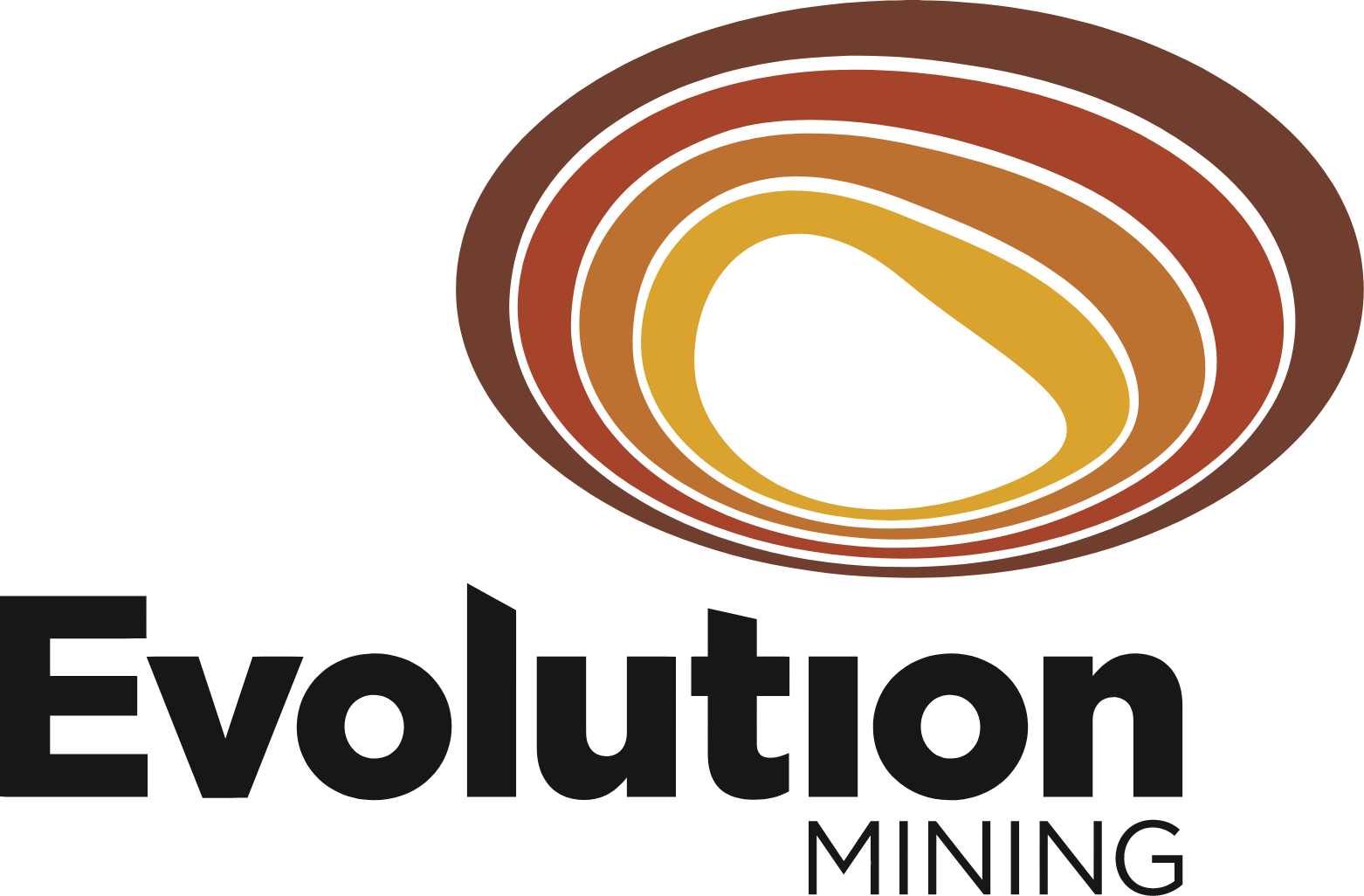 Evolution Mining
 logo large (transparent PNG)