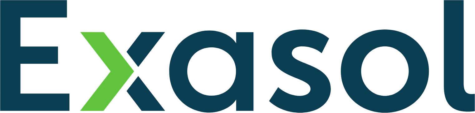 Exasol AG logo large (transparent PNG)