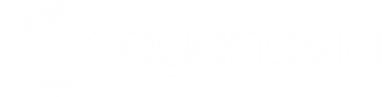 Eyenovia logo fulle size on a dark background (transparent PNG)