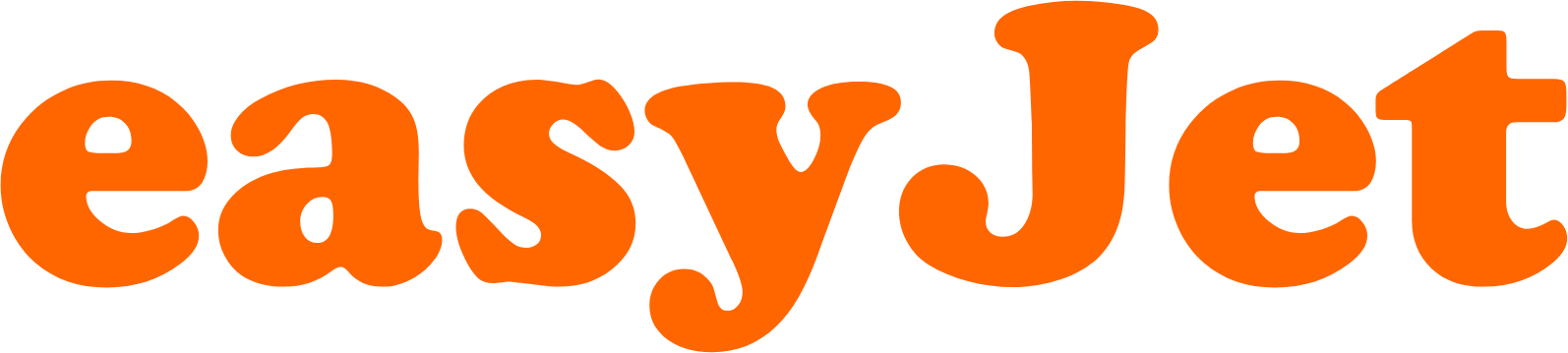 easyJet logo large (transparent PNG)