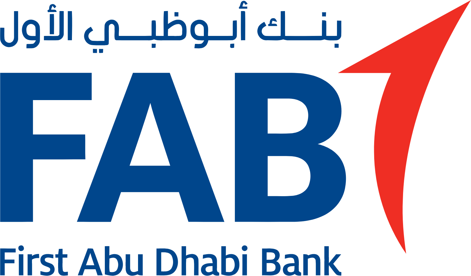 First Abu Dhabi Bank logo large (transparent PNG)
