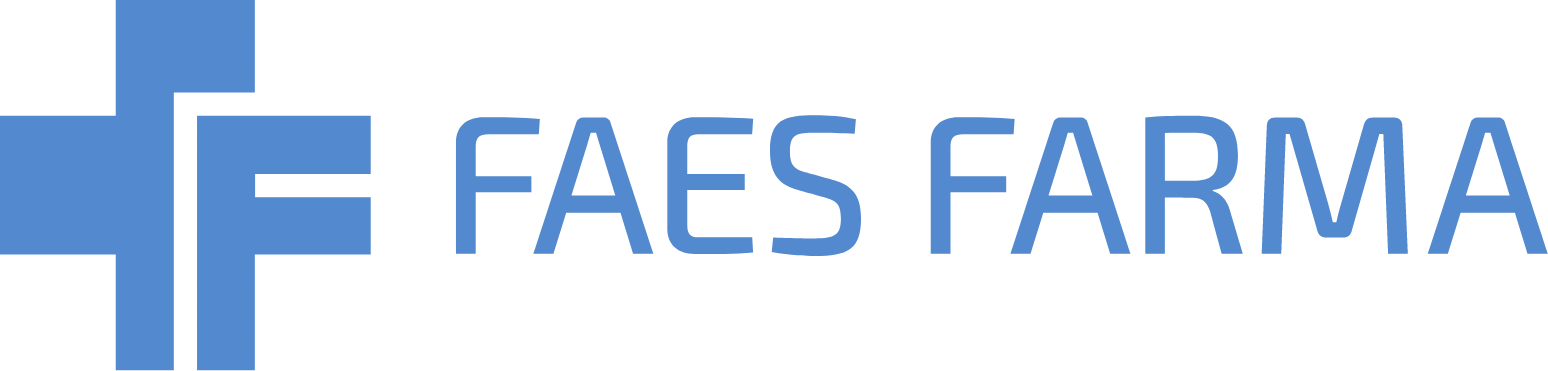 Faes Farma logo large (transparent PNG)