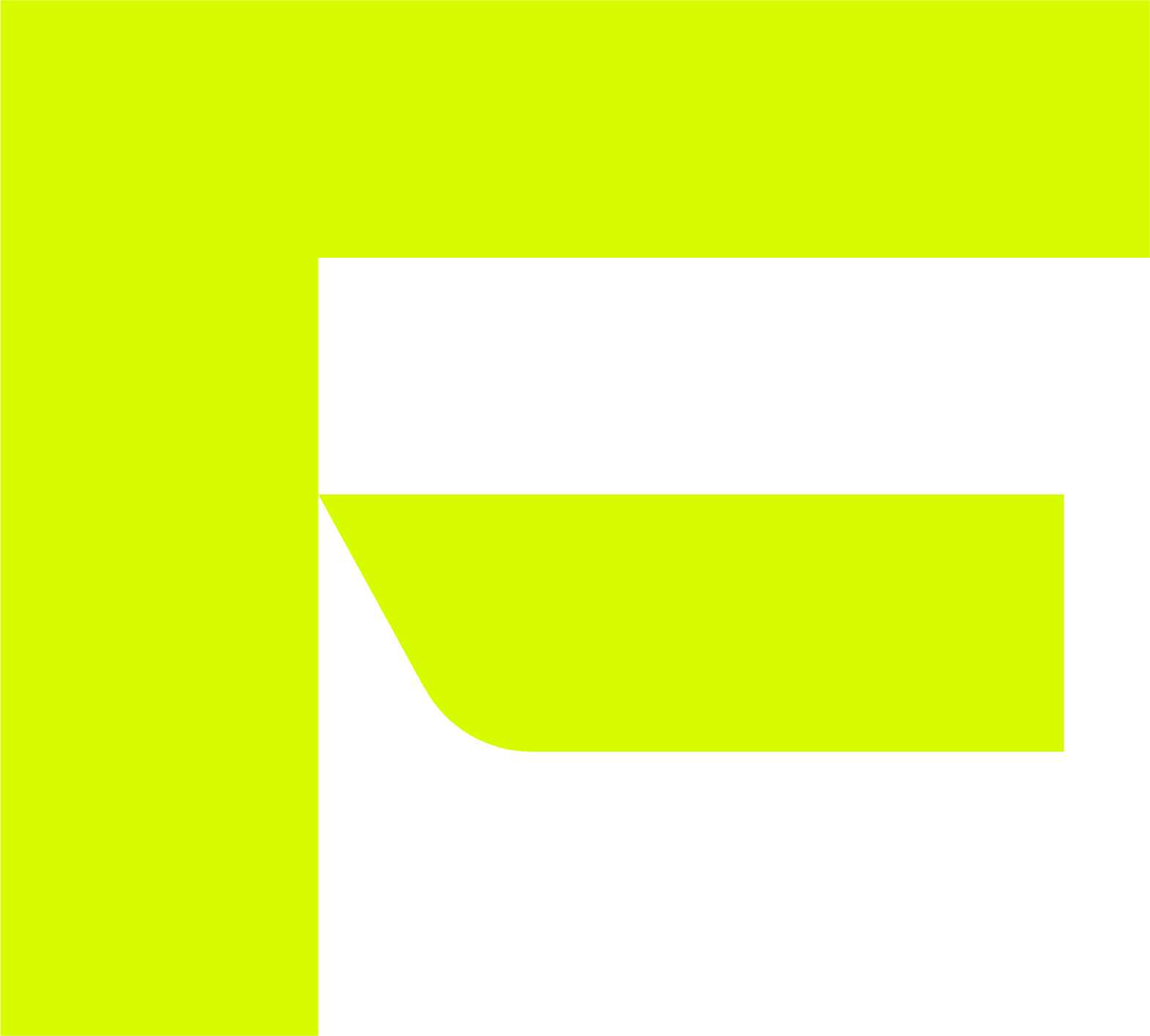 Fathom Digital Manufacturing Logo für dunkle Hintergründe (transparentes PNG)