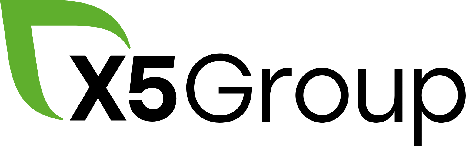 X5 Retail Group logo large (transparent PNG)