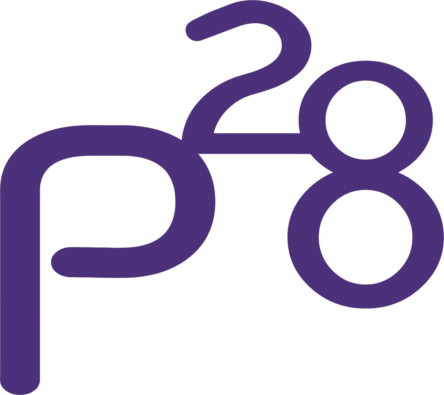 Paragon 28 logo (transparent PNG)