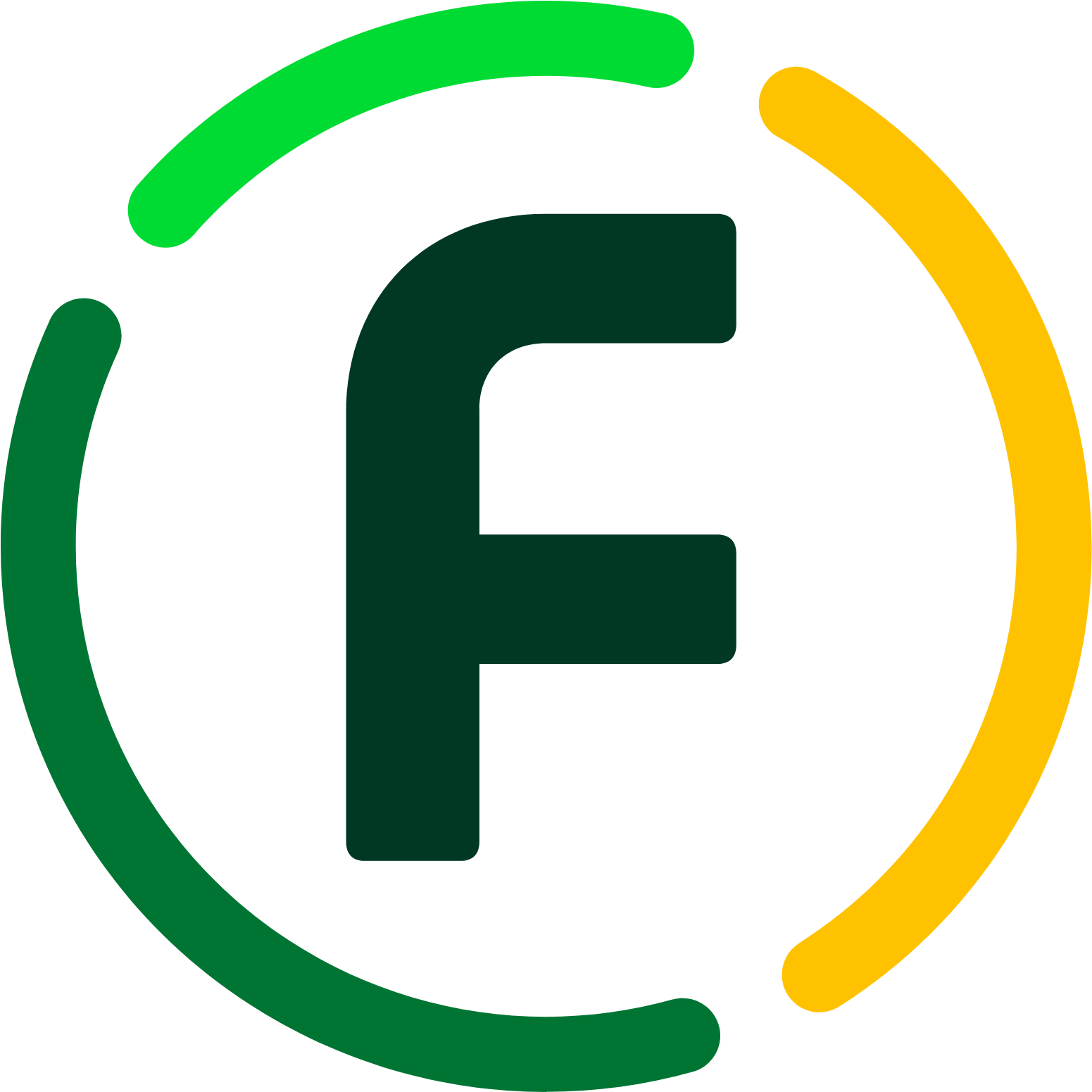 Fortnox AB logo (transparent PNG)