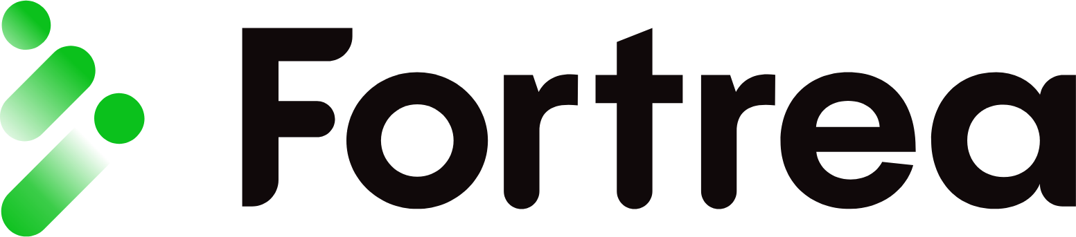 Fortrea logo large (transparent PNG)