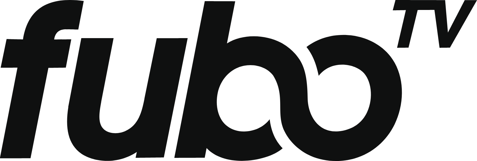 fuboTV logo in transparent PNG and vectorized SVG formats