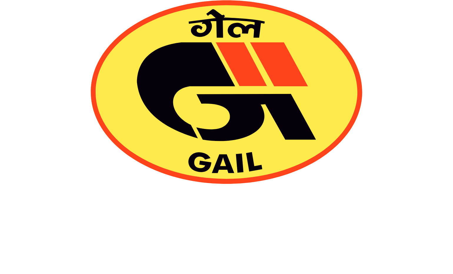 GAIL logo fulle size on a dark background (transparent PNG)