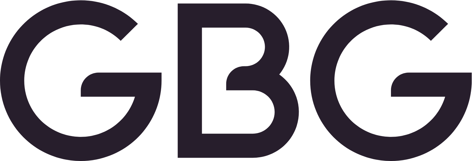GB Group (GBG) logo (transparent PNG)