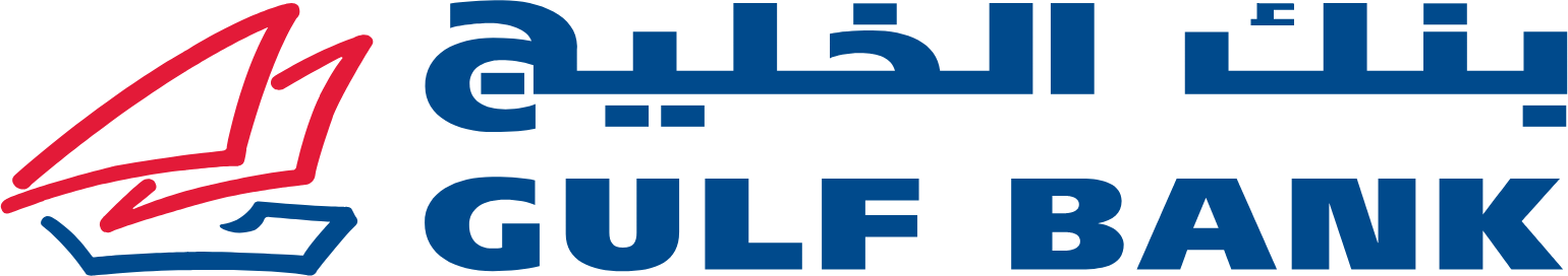 Gulf Bank logo in transparent PNG and vectorized SVG formats