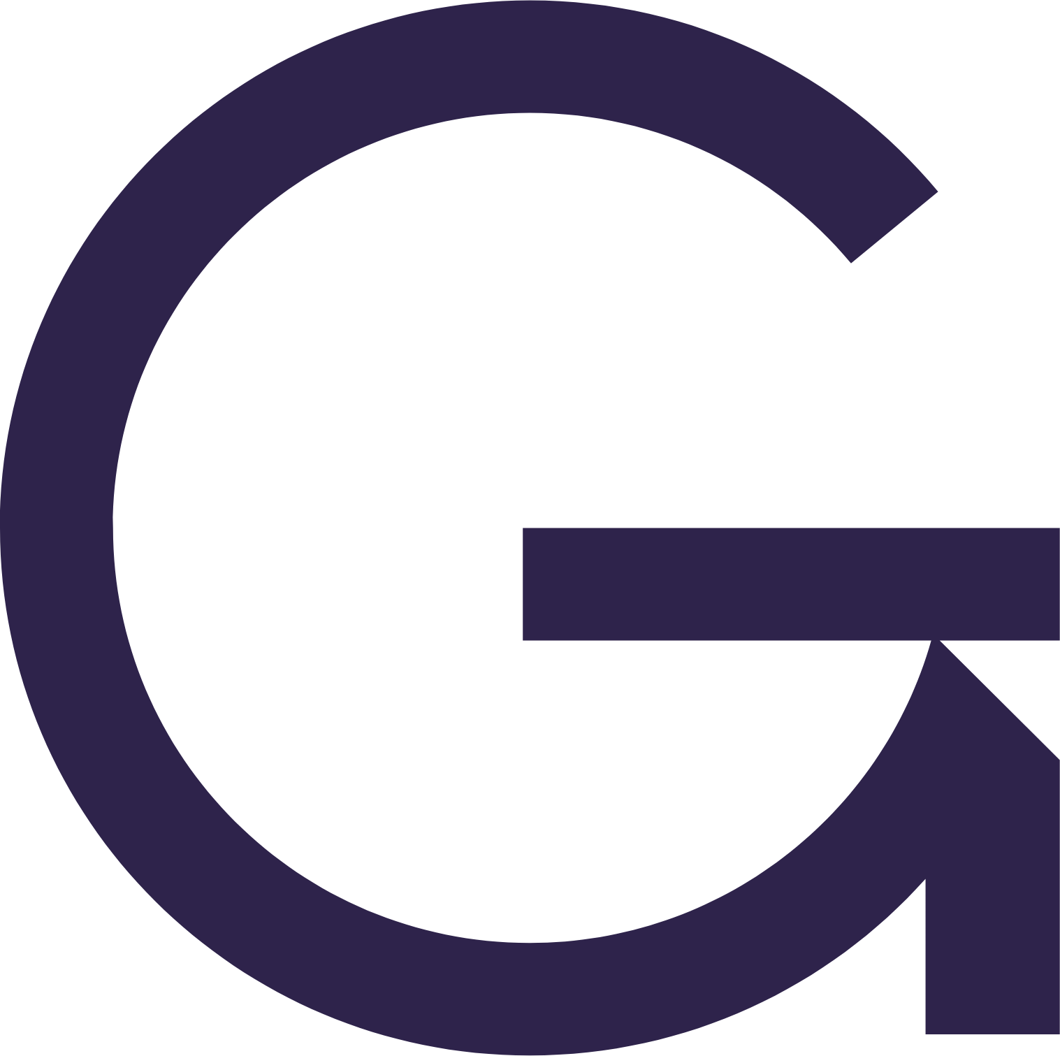 Grayscale Bitcoin Trust logo (transparent PNG)