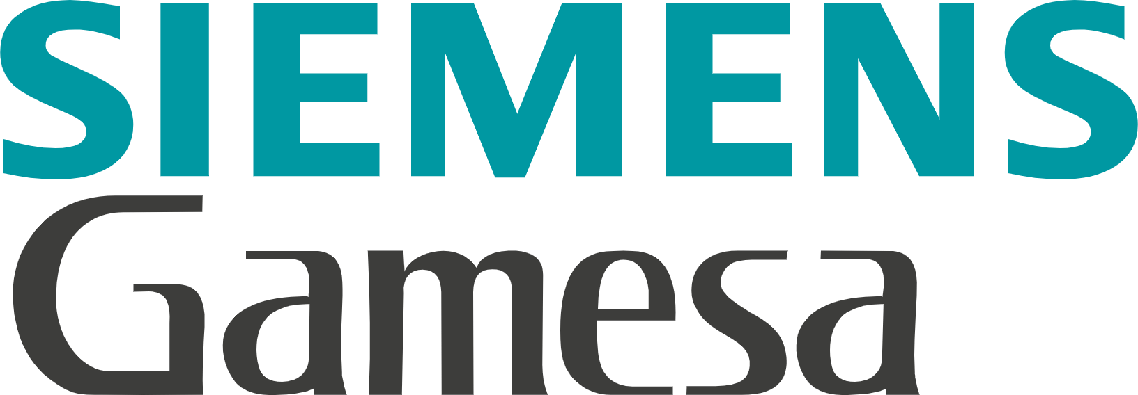 Siemens Gamesa logo in transparent PNG format