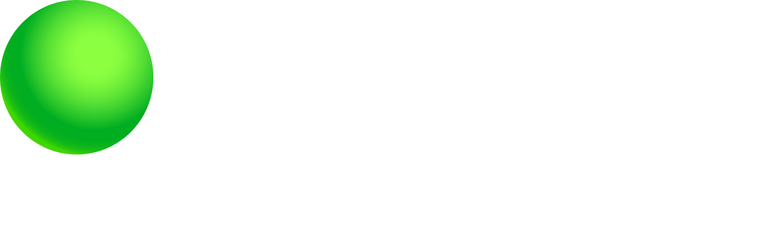 Green Dot logo fulle size on a dark background (transparent PNG)