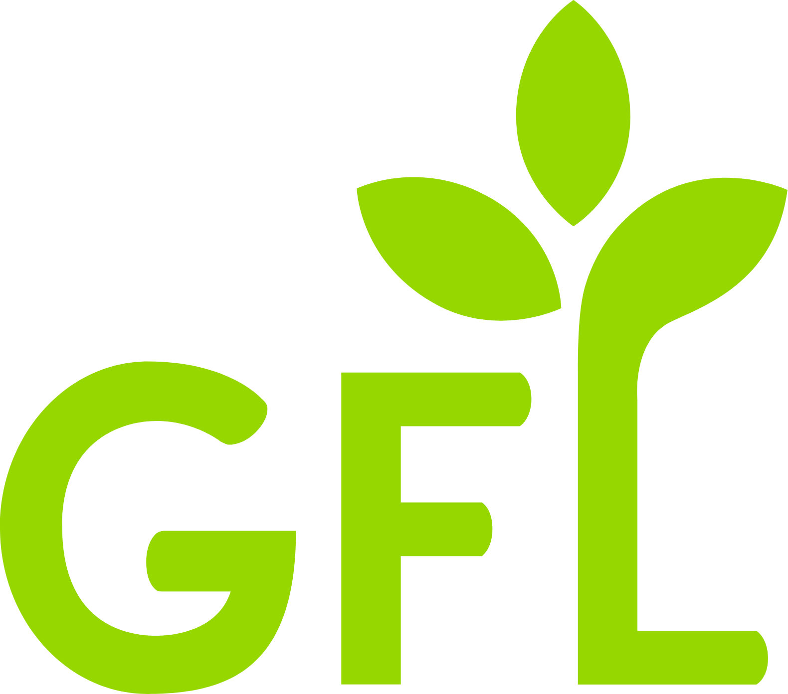 GFL Environmental logo in transparent PNG and vectorized SVG formats