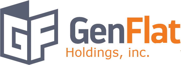 GenFlat Holdings logo large (transparent PNG)